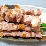 魚焼きグリルで本格的な味★豚串（塩）
